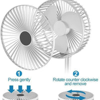Powerful Rechargeable High Speed Table Desk Fan